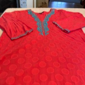 Sulu Collection tunic sz 14
